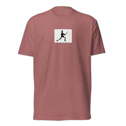 pHocus All Court Tennis T-Shirt in Heather Mauve, front view