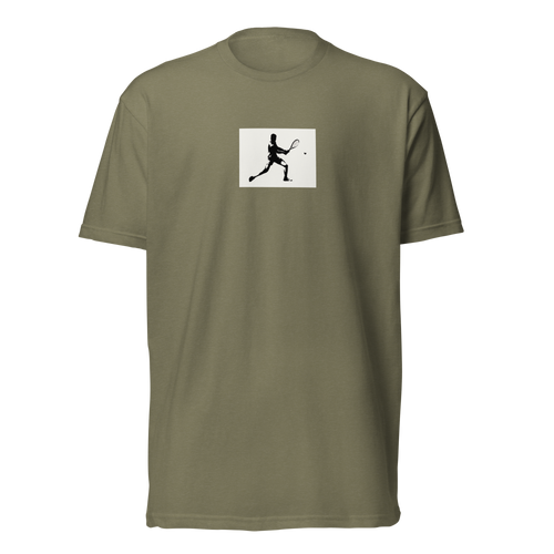 pHocus All Court Tennis T-Shirt in Military Green, front view