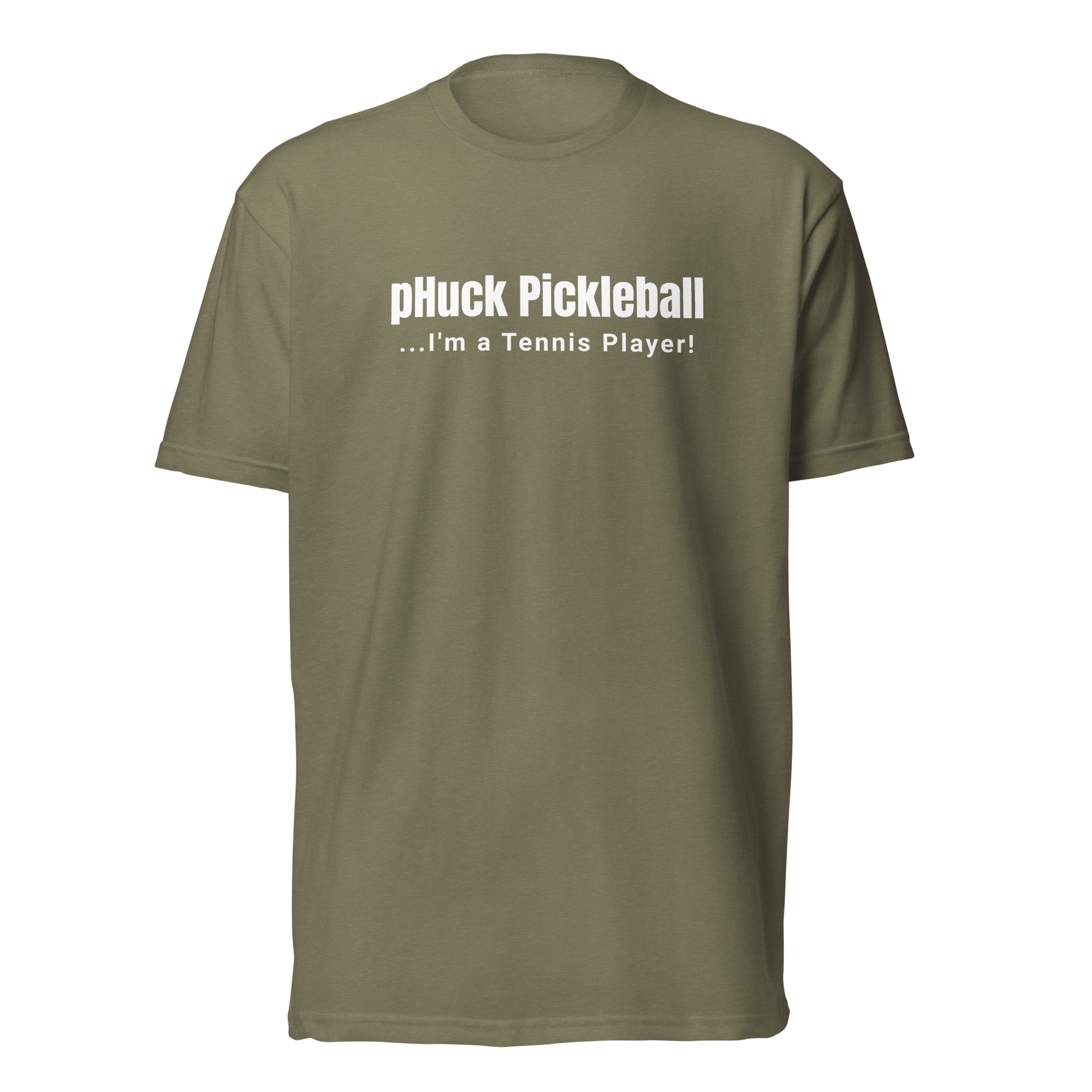 pHuck Pickleball - I'm a tennis player